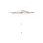 Platinum Riva stokparasol 2,5 m. rond - Ecru