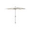 Platinum Riva stokparasol 3 m. rond - Ecru