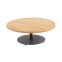 4 Seasons Volta koffietafel - teakhout/antraciet - Ø80
