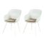 Set van 2 - Hartman Le Soleil Element dining armstoel - Cotton White