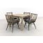 Jasmine natural/Rome grey 100 cm. - tuinset 5-delig