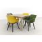 Hartman Sophie tuinstoel yellow & green/Rome grey 100 cm. - 5-delig