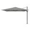 Platinum Challenger Telescope Zweefparasol premium - 3,5x3,5 cm. - Manhattan grey