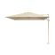 Platinum Challenger Zweefparasol T2 premium - 3x3 m. Champagne - Sandstone