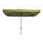 Madison stokparasol Delos luxe Sage Green 200x300 cm.