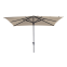 Madison stokparasol Syros luxe ecru 280x280 cm.