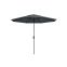 Madison Paros 2 luxe stokparasol - 300 cm. - Grey