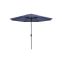 Madison Paros 2 luxe stokparasol - 300 cm. - Safier Blue