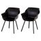 Set van 2 - Hartman Sophie Element dining armstoel - Carbon black