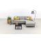 Boavista/Toronto loungebank chaise longue - Nature Grey - 3-delig - links
