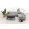 Boavista/Royalty Sunbrella loungeset - Nature Grey - 5-delig - Rechts