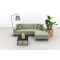 Boavista/Toronto loungebank chaise longue - Heritage leaf - 3-delig - links
