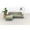 Boavista Sunbrella loungebank chaise longue - Heritage leaf - 2-delig - rechts