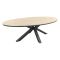Garden Impressions Edison ovale tuintafel polywood 220 x 115 cm.
