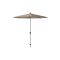 Platinum Riva stokparasol 2,5 m. rond - Taupe