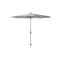 Platinum Riva stokparasol 3 m. rond - Light Grey