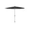 Platinum Riva stokparasol 3 m. rond - Black