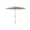 Platinum Riva stokparasol 3 m. rond - Taupe