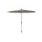 Platinum Riva stokparasol 3 m. rond - Premium - Havana Taupe