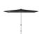 Platinum Riva stokparasol 3x2 m. - Zwart