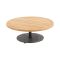 4 Seasons Volta koffietafel - teakhout/antraciet - Ø80