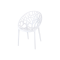 Siesta Crystal stapelbare stoel - wit