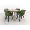 Sophie tuinstoel Moss Green/Rome grey 100 cm. - tuinset 5-delig