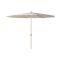 Platinum Riva stokparasol 3 m. rond - Sandstone Ivory