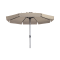 Madison stokparasol Flores luxe ecru 300 cm.