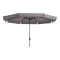 Madison stokparasol Syros luxe taupe 350 cm.