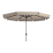 Madison stokparasol Syros luxe ecru 350 cm.