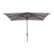 Madison stokparasol Syros luxe taupe 280x280 cm.