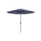 Madison Paros 2 luxe stokparasol - 300 cm. - Safier Blue