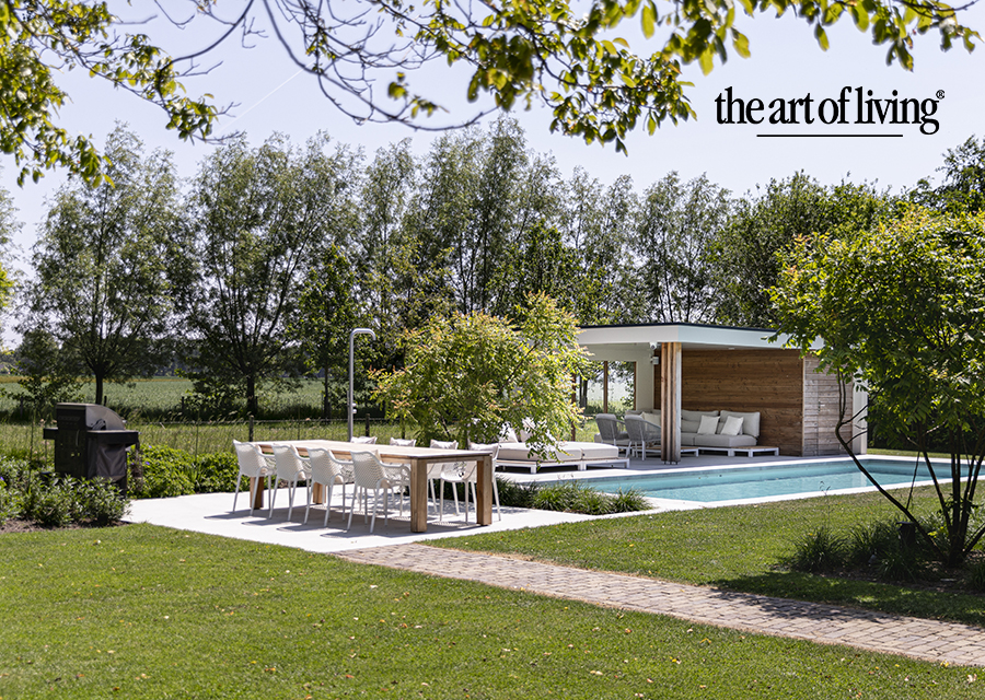 The Art of Living: Landelijke en strakke tuin