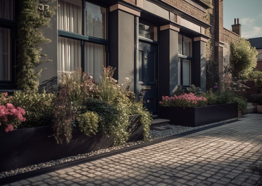 Strakke voortuin ideeën